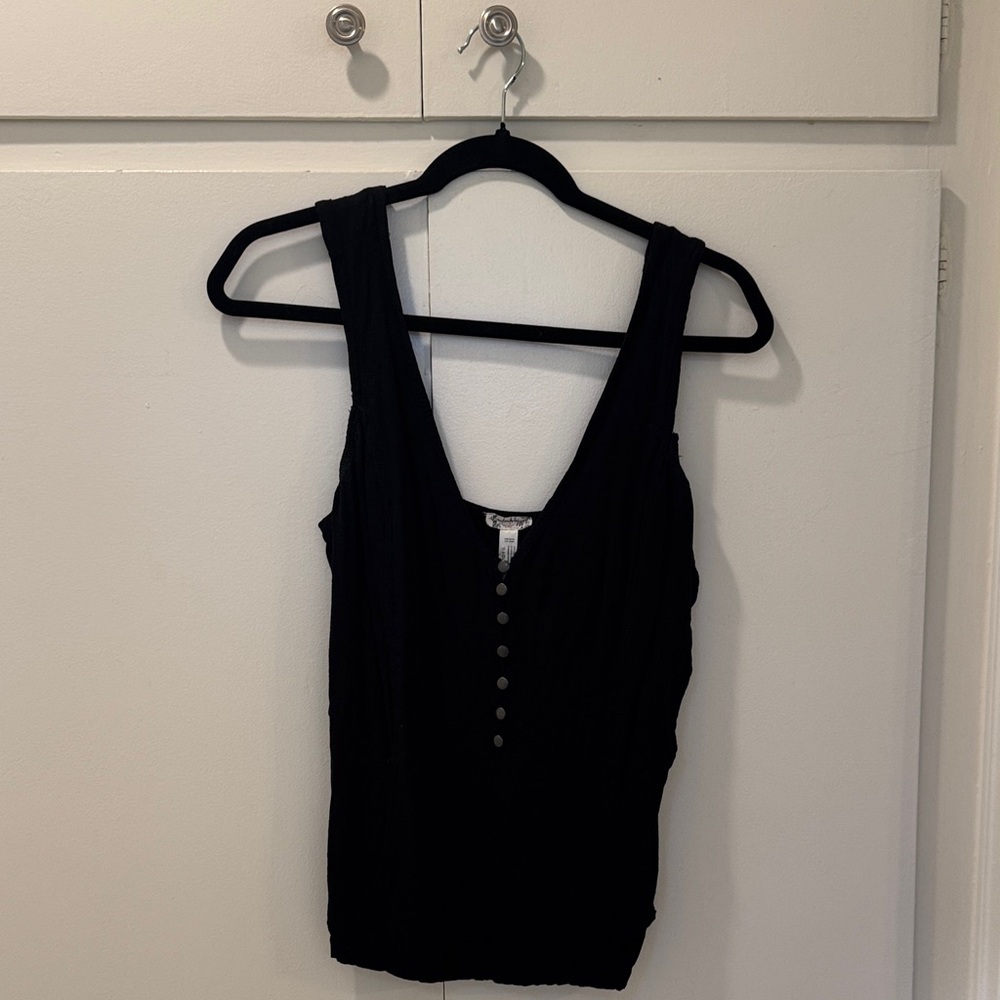 Free People Black Top